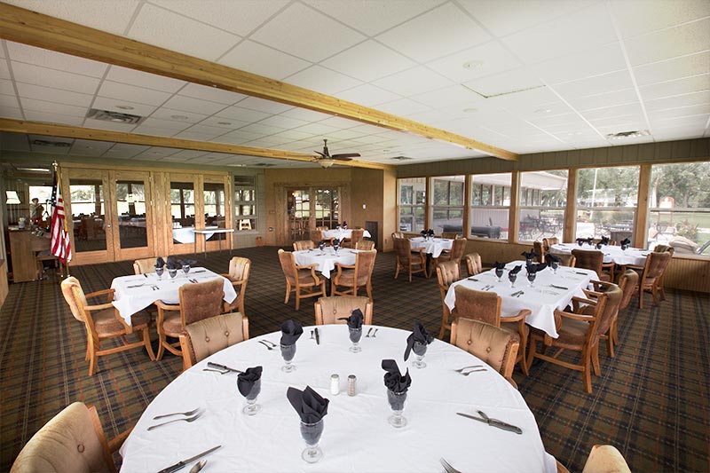 town and country club dining page